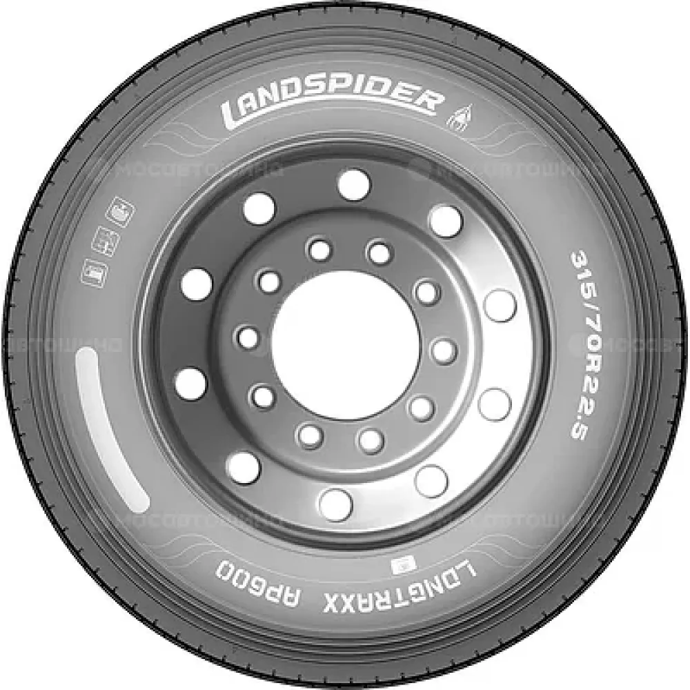 Landspider Longtraxx AP600 235/75 R17,5 132/130M 3PMSF (Универсальные)
