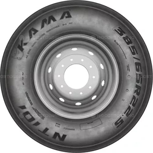 Кама NT 101 385/65 R22,5 160K (Прицепная ось)